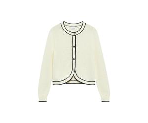 Comma Cardigan Offwhite Größe: 44 | Cropped-Jacken Outlet | Damen | Weiß