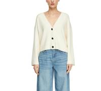 Comma Cardigan Offwhite Größe: 46 | Cropped-Jacken Outlet | Damen | Weiß
