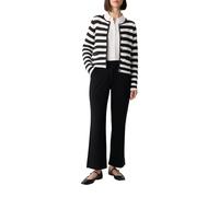 Comma Kurzer Cardigan mit Strukturmuster und Leistentaschen