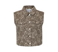 comma casual identity - Indoor-Weste beige|mehrfarbig - Gr. - 36