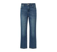 Ankle-Jeans, Damen, Gr. 36, N-Gr, blau (blau used), Denim/Jeans, Obermaterial: 99% Baumwolle, 1% Elasthan, COMMA CASUAL IDENTITY, casual, ausgestellt ca. Mitte Wade, Jeans, washed, 5-Pocket, casual, f