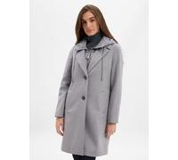 comma casual identity Kurzmantel Damen hellgrau, 40