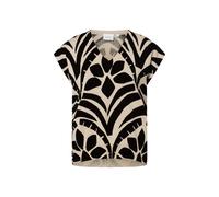 comma casual identity Strickshirt Damen Baumwolle mehrfarbig, XS