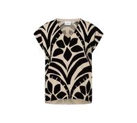 comma casual identity Strickshirt Damen schwarz, XL