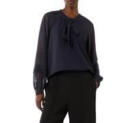 Comma Chiffonbluse mit Abnehmbarer Schluppe