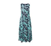 Comma Chiffonkleid mit Plisseefalten