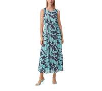 Comma Chiffonkleid mit Plisseefalten