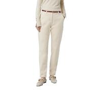 Comma Hose Chino 7/8 mit Gürtel Damen Beige Größe 42