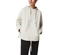 Comma CI Damen Sweatshirt, 8050 dust White, 32