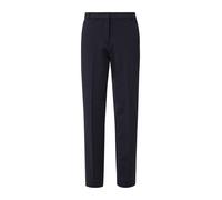 Comma Hose Stoffhose mit Bundfalte Viskose-Stretch Dunkelblau Gr. 36