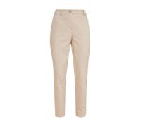 COMMA Damen Hose hellbeige, Größe 46 Hellbeige