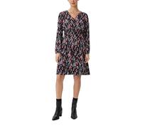 Comma Crepé-Kleid mit Allover Print