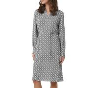 Comma Crêpe-Kleid mit Icon-Muster