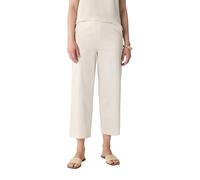 Comma Crop-Hose aus Popeline im Relaxed Fit