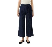 Comma Culotte aus Lyocellmix mit Bindegürtel