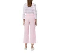 Comma Culotte aus Twill mit Gürtel zum Schnüren