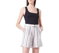 Comma Damen 2115236 Freizeithose, 01S3 weiß, 44