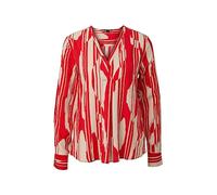 Comma Damen 2136563 Bluse, 30A1 rot, 36