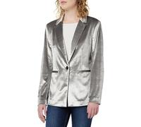 Comma Damen 2142204 Blazer, 0010 Silber, 44