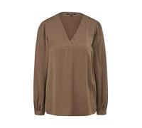Comma Damen 2142827 Bluse, 8613 braun, 36