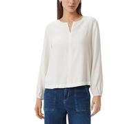 comma Damen 2145840 Bluse, 0120 weiß, 40