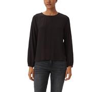 comma Damen 2145840 Bluse, 9999 schwarz, 46