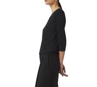 comma Longsleeve mit 3/4-Ärmel in Black, Größe 38