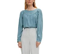 Comma Damen 60.2.61.10.100.2120351 Bluse, 6340 Petrol, 34