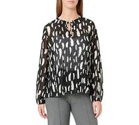 Comma Damen 60.2.61.10.100.2123443 Bluse, 99B0 schwarz, 44