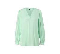 Comma Damen 60.2.61.10.100.2129268 Bluse, 7205 grün, 34