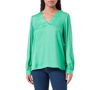 Comma Damen 60.2.61.10.100.2129268 Bluse, 7588 grün, 34