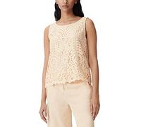 Comma Damen 60.2.61.10.100.2135191 Bluse, 8115 beige, 38