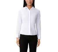 comma Damen 60.2.61.10.100.2137192 Bluse, 0100 weiß, 38