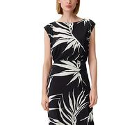 Comma Damen 60.2.61.12.130.2134807 Bluse, 99A9 schwarz|weiß, 36