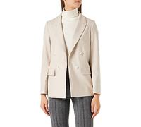 Comma Damen 60.2.61.15.152.2123710 Blazer, 81W0 beige, 38