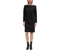 Comma Damen 60.2.61.17.170.2125786 Kleid, 9999 schwarz, 38