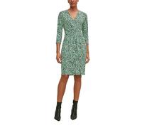 Comma Damen 60.2.61.20.200.2128560 Kleid, 99B1 grün|Mehrfarbig, 34