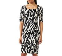 Comma Damen 60.2.61.20.200.2129192 Kleid, 99B5 schwarz, 32