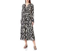 Comma Damen 60.2.61.20.200.2129248 Kleid, 99B5 schwarz, 42