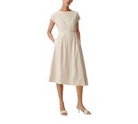 Comma Damen 60.2.61.20.200.2130162 Kleid, 8102 beige, 42
