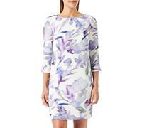 Comma Damen 60.2.61.20.200.2132124 Kleid, 01C4 weiß, 38