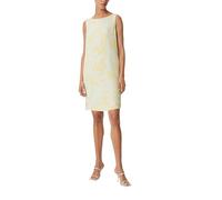comma Damen 60.2.61.20.200.2132868 Kleid, 11C4 gelb|mehrfarbig, 46