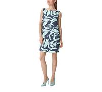 comma Damen 60.2.61.20.200.2132868 Kleid, 58C0 blau|türkis, 40