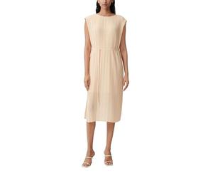 Comma Damen 60.2.61.20.200.2135323 Kleid, 8115 beige, 44