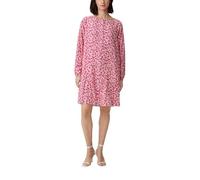 comma Damen 60.2.61.20.200.2135402 Kleid, 01B4 pink|weiß, 36