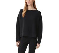 comma Damen 60.2.62.14.140.2137618 Sweatshirt, 9999 schwarz, 34