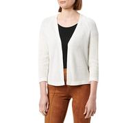 comma Damen 60.2.62.17.172.2135244 Strickjacke, 0120 weiß, 34