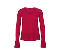 Comma Damen 85.899.61.0516 Pullover,per Pack Rot (Berry 4638),44