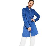 Comma Damen 8T.909.52.4236 Mantel, Blau (Power Blue 5628), (Herstellergröße: 42)