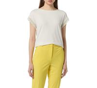 Comma Damen Ärmelloses Shirt mit Zierband T-Shirt